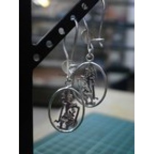 Anting Wayang Rama dia. 1.5cm